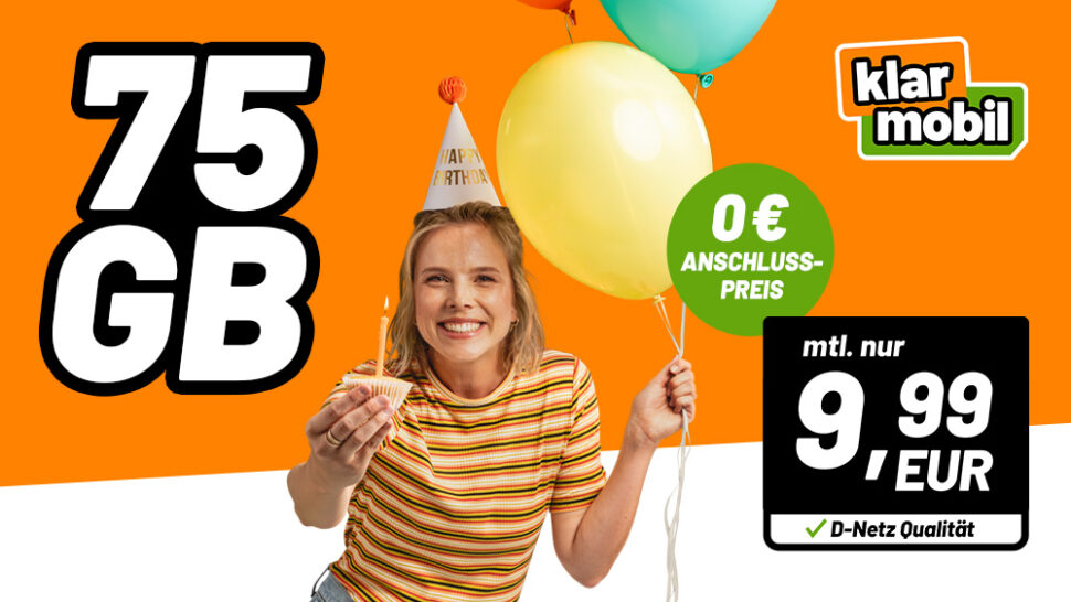klarmobil geburtstag 75gb 10 euro