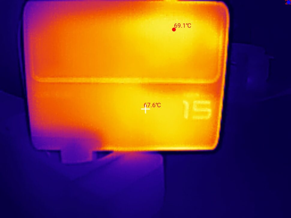 Cuktech 140W Lader Temperaturen 1