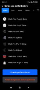 Ecoflow Stream Ultra X App Shelly 1