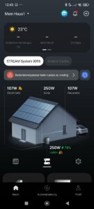 Ecoflow Stream Ultra X App Temperatur 1