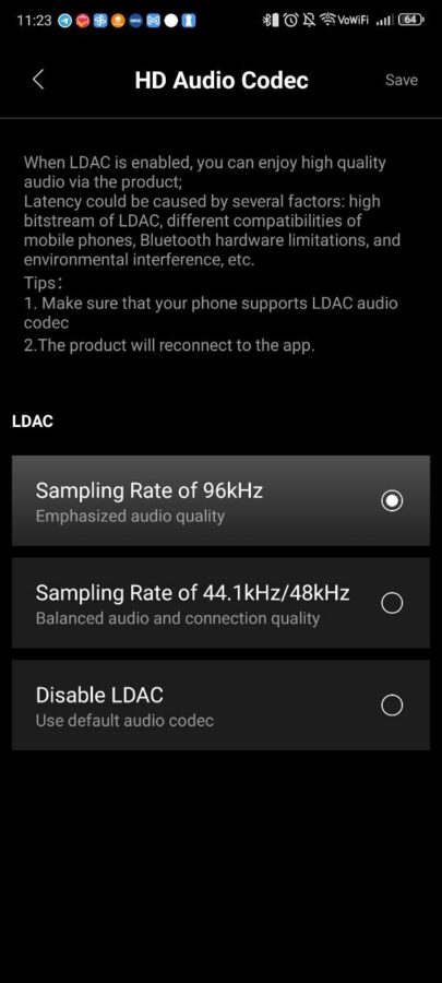 Edifier ES850NB Test App 7