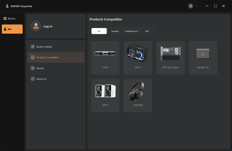 Edifier ES850NB Test PC App 6