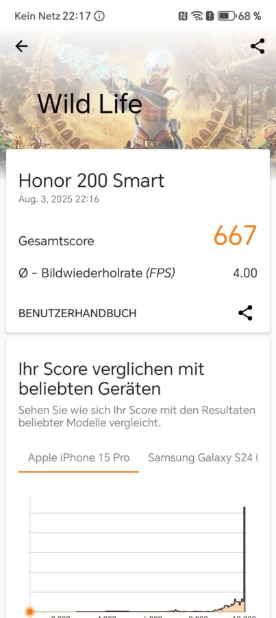 Test Honor 200 Smart Bench 4