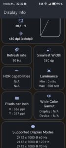 Test Honor 200 Smart Display 5