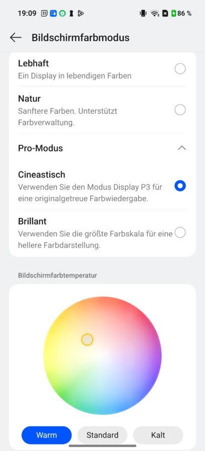 Screenshot Oneplus mord 5 Display 2