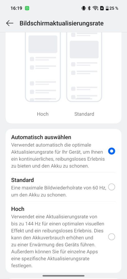 Screenshot Oneplus mord 5 Display 4