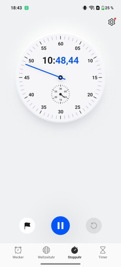 Screenshot Oneplus mord 5 ladedauer 5