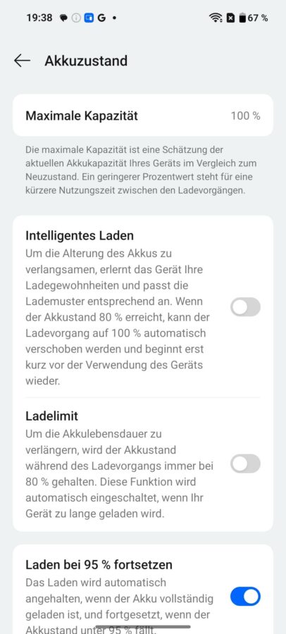 Test OnePlus Nord CE5 Akku