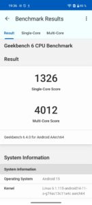 Test OnePlus Nord CE5 Bench