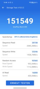Test OnePlus Nord CE5 Bench 2
