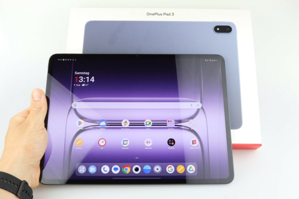 OnePlus Pad 3 Test Produktfotos Head 2