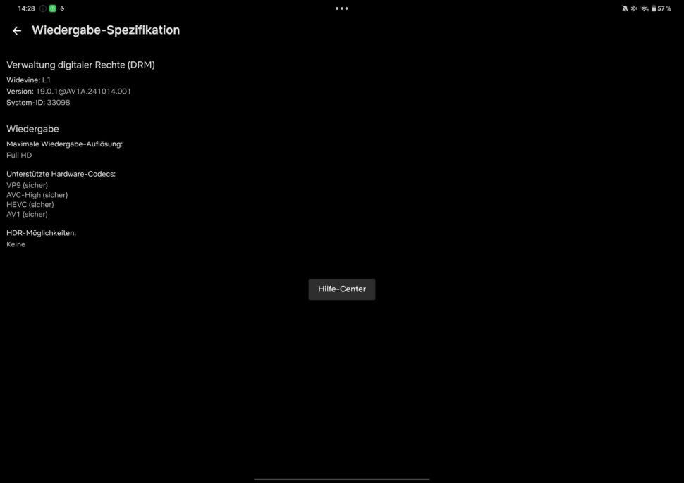 OnePlus Pad 3 Test Screenshot Netflix