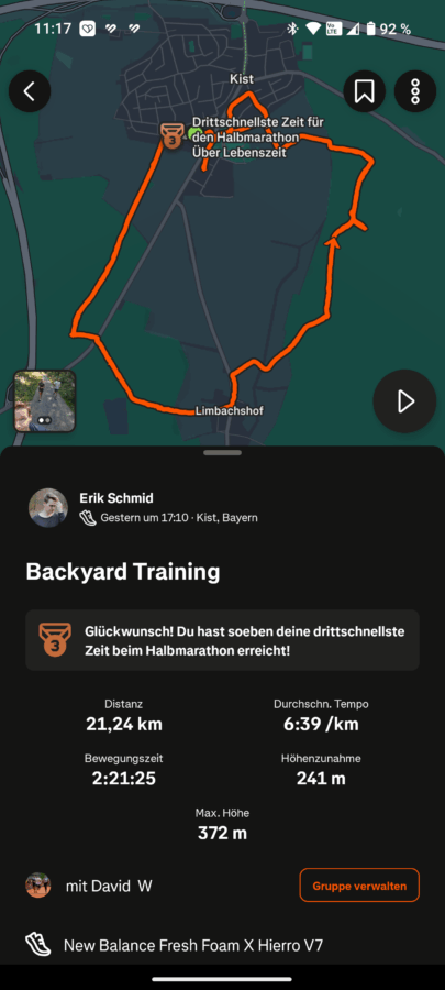 OnePlus Watch 3 Test Joggen GPS 2