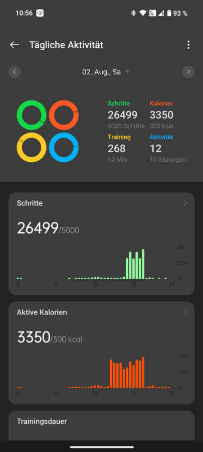 OnePlus Watch 3 Test Tracking Vitalwerte 1