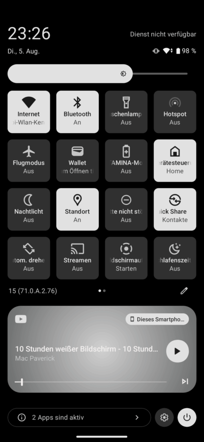 Sony Xperia 1 VII System 1
