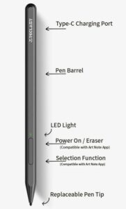 Teclast Artpad Pro vorgestellt T Pen