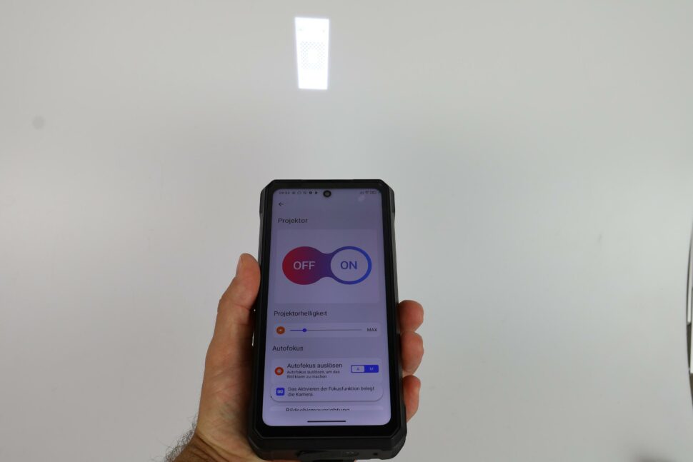 Ulefone Armor 34 Pro Beamer