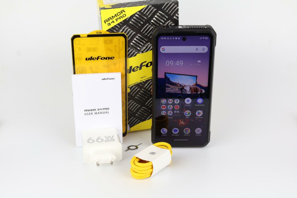Ulefone Armor 34 Pro Lieferumfang