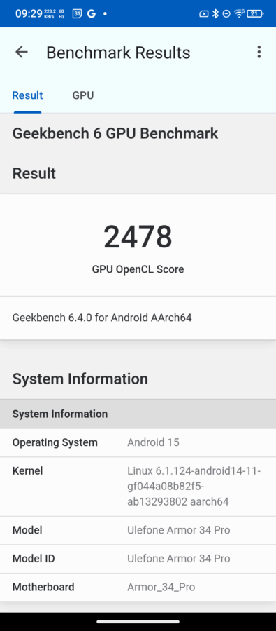 Ulefone Armor 34 Pro Test Bench 5