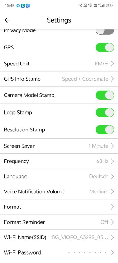 Viofo A329S App 7