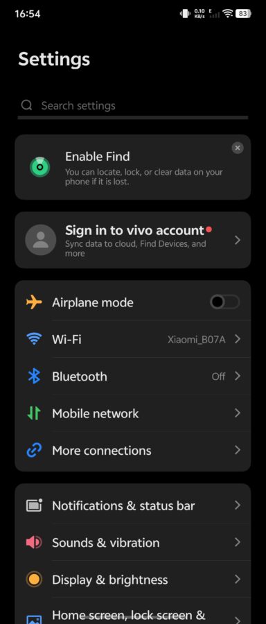 Vivo X Fold 5 OS 4