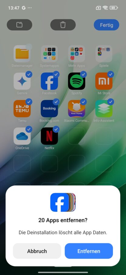 Xiaomi Redmi 15 5G Bloatware deinstallieren 6