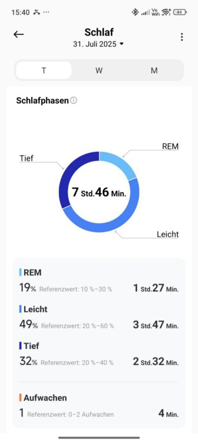 Xiaomi Mi Band 10 Schlftracking 4