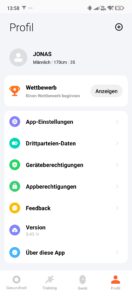 Xiaomi Smart Band 10 Mi Fitness App 4