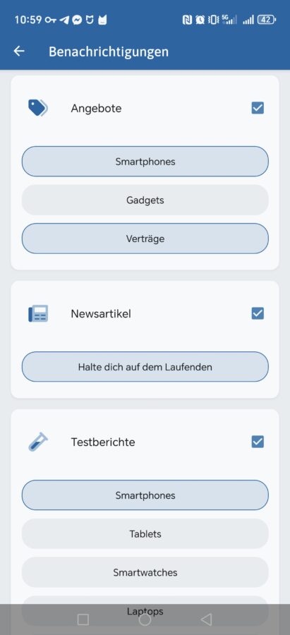 Smartzone App Benachrichtigungen 1