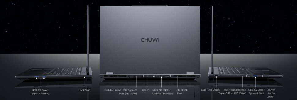Artikel Chuwi GameBook 9955HX 5.1