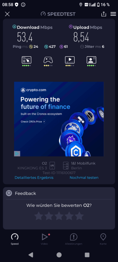 Cubot KingKong ES 3 Konnektivitaet 1