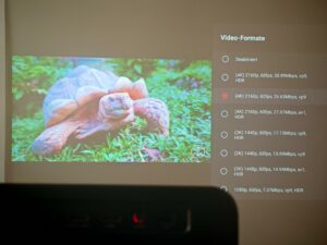 Dangbei DBOX02 Pro Tageslicht Bildqualitaet 16