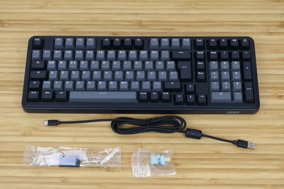 Epomaker TH99 deutsche Tastatur Layout im Test 2