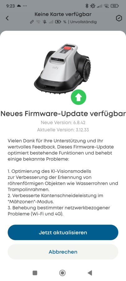 Eufy E15 App 2