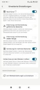 Eufy E15 erweiterte Einstellungen 1