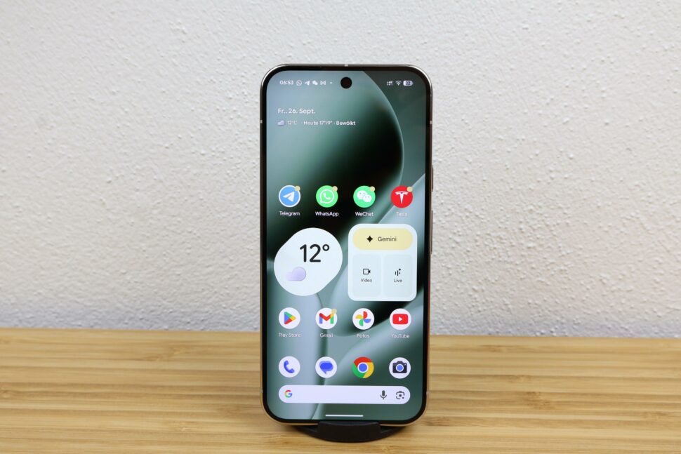 Google Pixel 10 Pro XL Display Raender 3