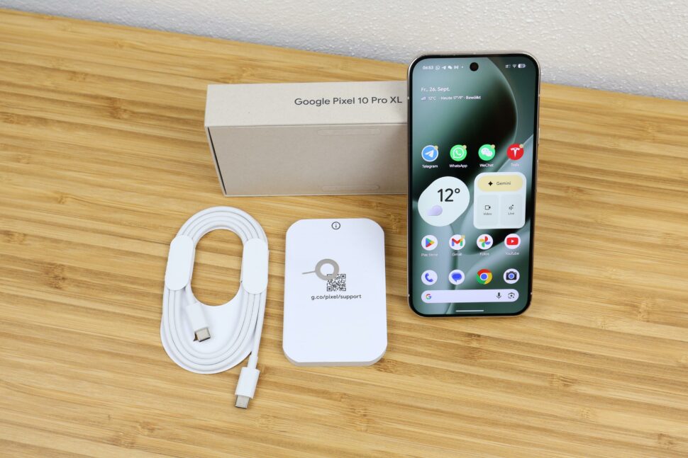 Google Pixel 10 Pro XL Lieferumfang