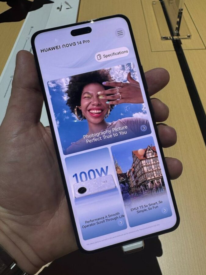 Huawei Launch Paris Event September 2025 Nova 14 pro 3