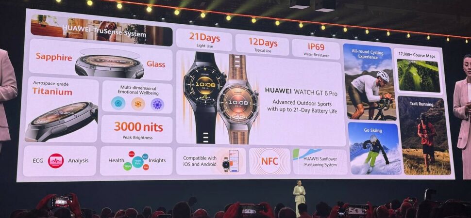 Huawei Watch GT 6 Pro Launch 2