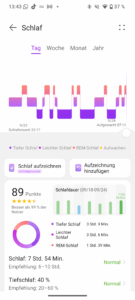 HUawei Watch GT6 Schlaftracking 1