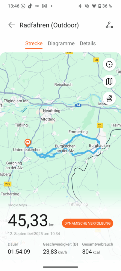 Huawei Watch GT6 SPorttracking 3