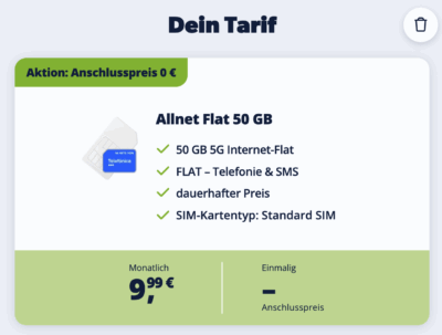 mega sim 50gb tarif