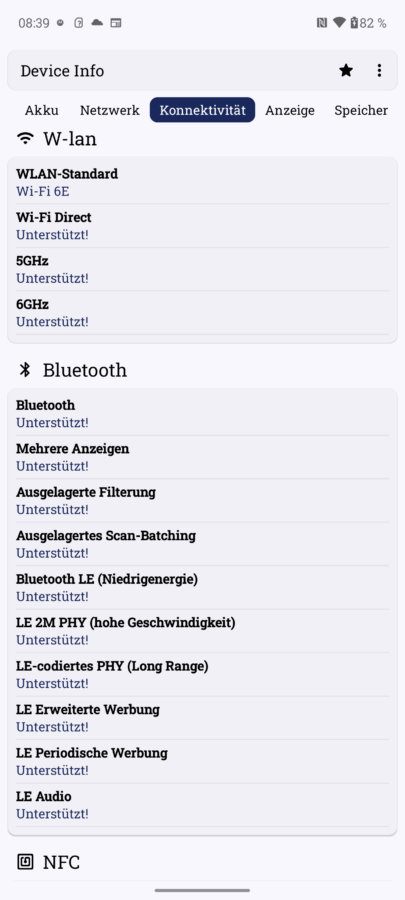Motorola Edge 60 Kommunikation und Konnektivitaet 5