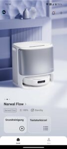 Narwal Flow Test Screenshot App 2