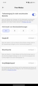 Narwal Flow Test Screenshot Modi 2