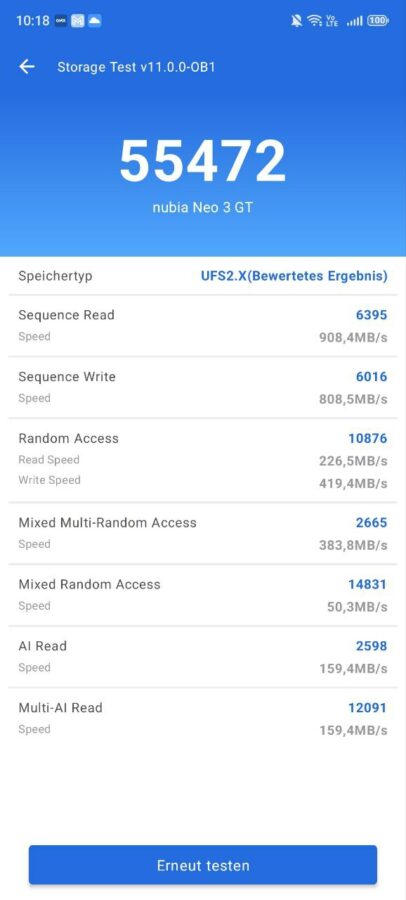 Nubia Neo 3 GT 5G Benchmark 1