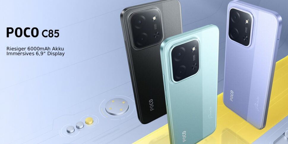 Poco C85 vorgestellt Head