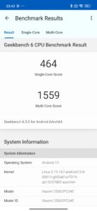 Test Poco M7 Benchmarks
