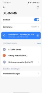 Test Poco M7 Konnektion