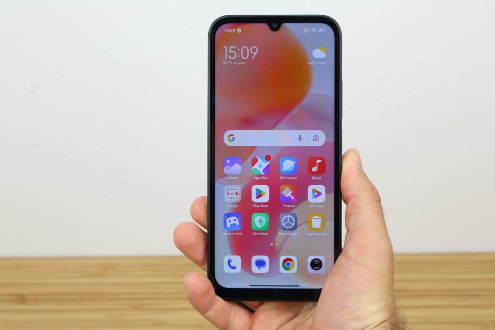 Redmi 15C Design und Verarbeitung Display Vorne 6